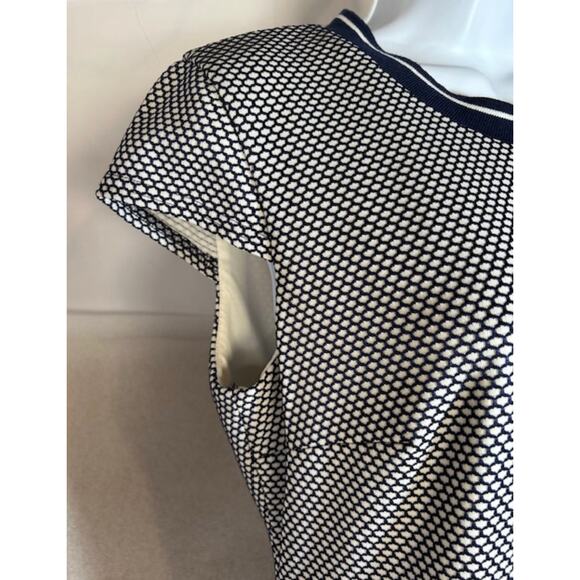 Tommy Hilfiger Navy Blue Capped Sleeve Dress Size 10 - Picture 4 of 5